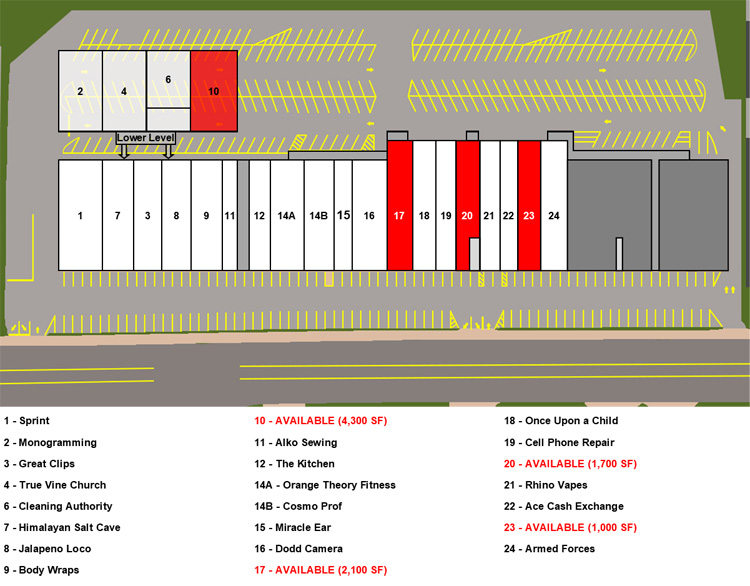 Retail Space Available - Mentor, Ohio 44060